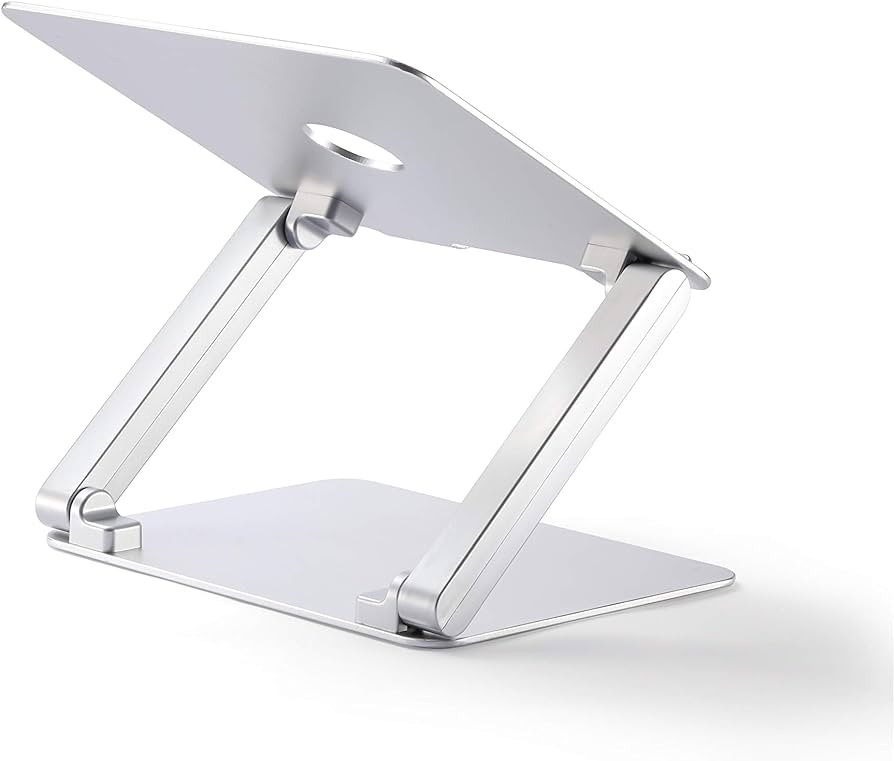 Metal Alloy, Adjustable Height and Foldable 17 inches Laptop Stand